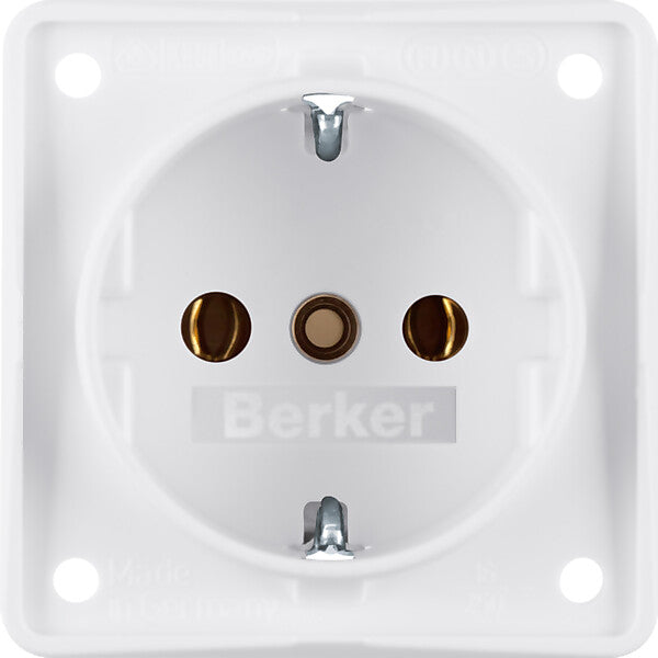 Hager/Berk Schuko-Steckd.pws m.Schraubklemmen 941852502